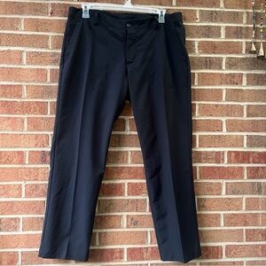 Nike Golf Men 36x30 Dri-Fit Standard Fit Chino Performance Pants Black EUC